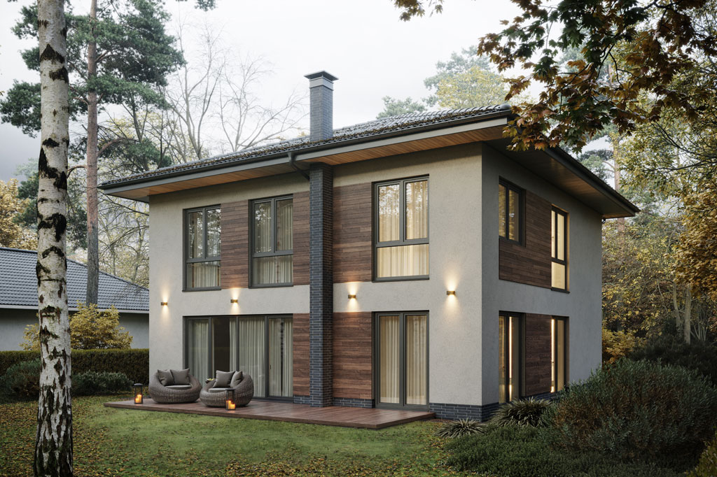 casa prefabricada clasica