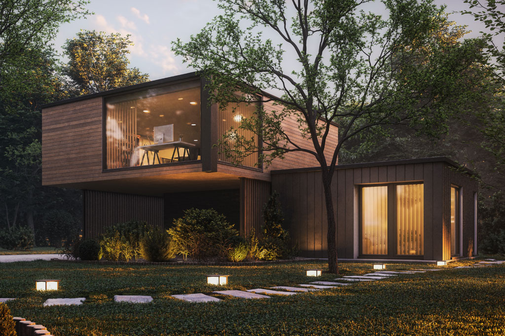 casa prefabricada moderna